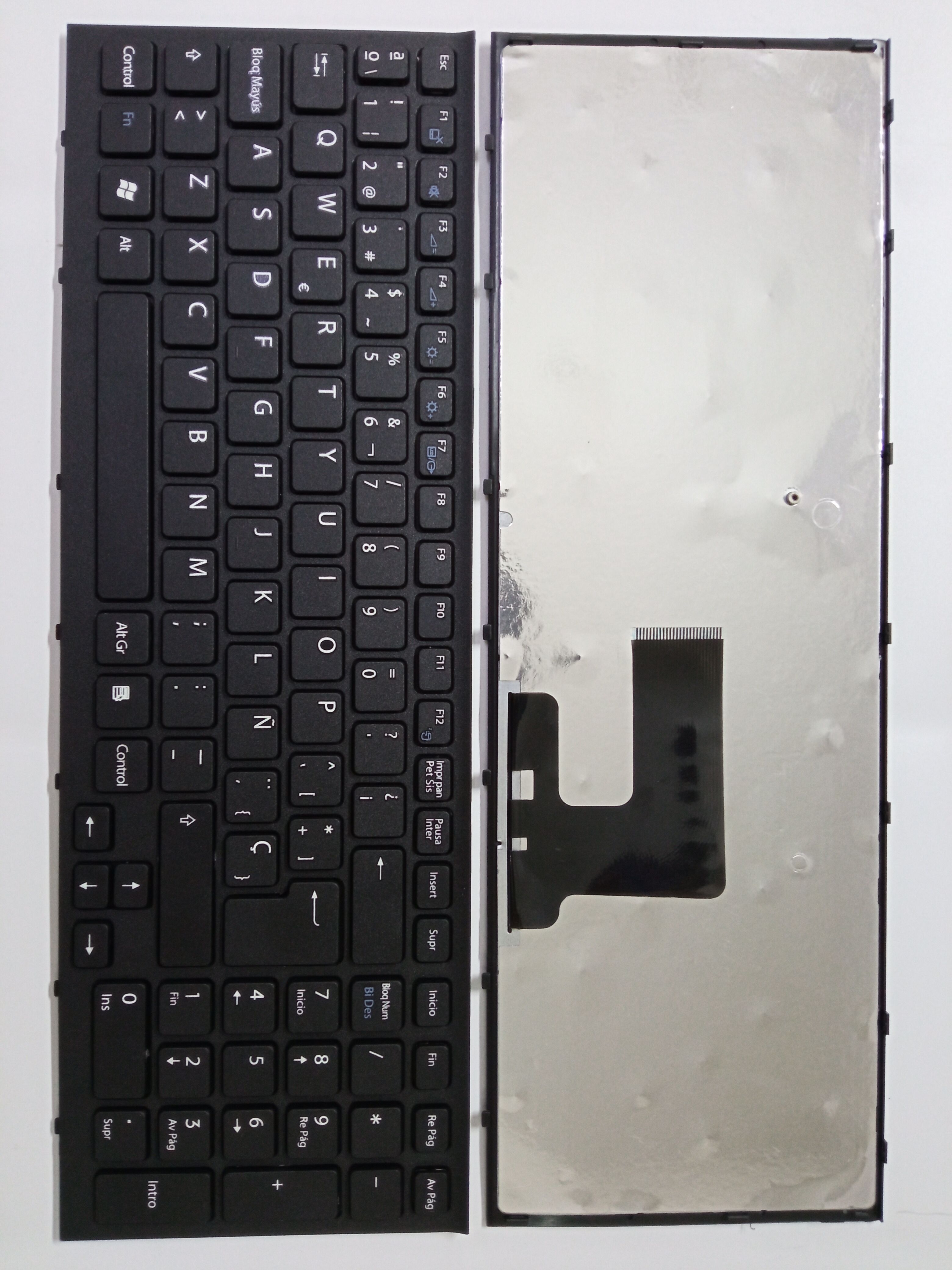 Picture of New Replacement Laptop Keyboard For SONY EH/VPC-EH BLACK FRAME BLACK (OEM) SP Layout